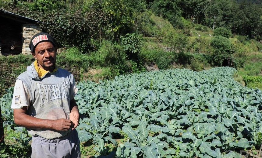 दृष्टिहीन भए पनि कृषिमा सफल इन्द्रप्रसाद सुवेदी